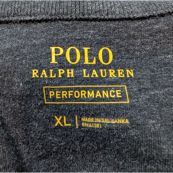 Polo Ralph Lauren Performance Full Zip Knit Jacket Size XL Heathered Dark Gray - Picture 7 of 10